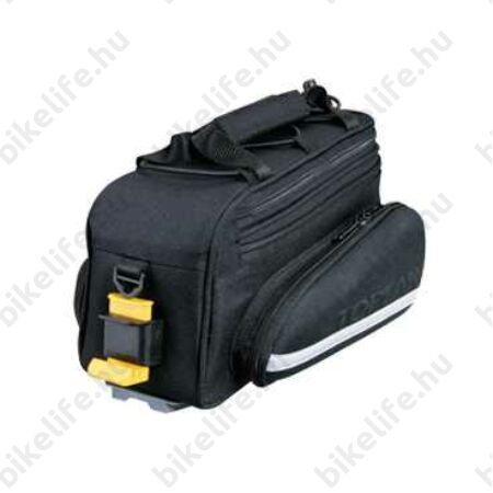 Topeak RX TrunkBag DXP táska csomagtartóra 7,3L kapacitás, lenyitható oldaltáska résszel, QuickTrack