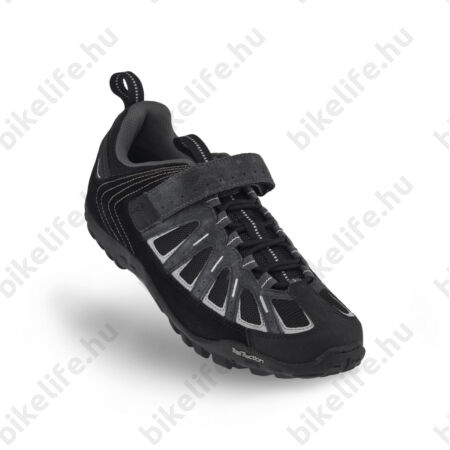 Specialized Tahoe kerékpáros cipő 39-es fűzős, tépőzáras, fekete