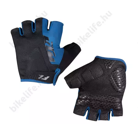 KTM Factory Line rövid ujjú kesztyű, fekete/kék, XL