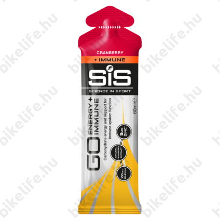 SIS GO Immuntámogató gél, Go Energy Immun, 60 ml, vörös áfonya íz