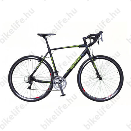 Neuzer Courier CX ciklokrossz kerékpár Claris fekete/zöld-szürke matt 56cm