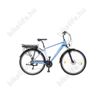 EBIKE NEUZER E-TREK FFI KÉK/FEHÉR MATT TELESZKÓPOS 19"