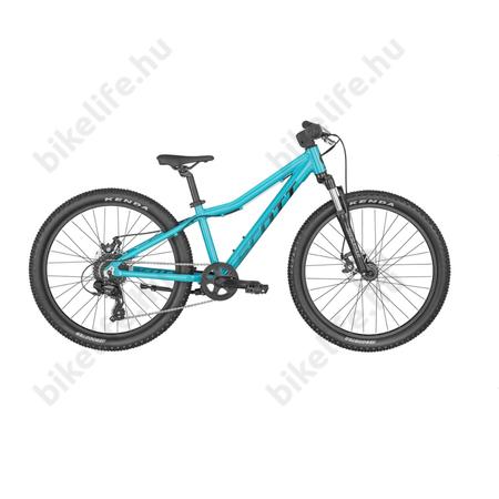 Scott Scale 24 Disc gyerekkerékpár 8 fokozatú Shimano TX800 váltó SR XCT-JR 50mm teleszkóp kék uni