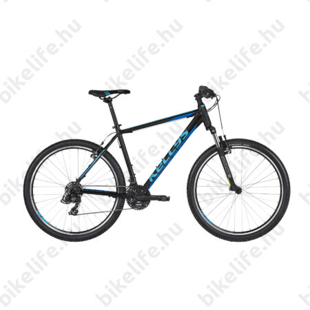 Kellys Madman 10 Black Blue MTB 26" kerékpár 21 fokozazú Shimano TX800 váltó, 17,5"