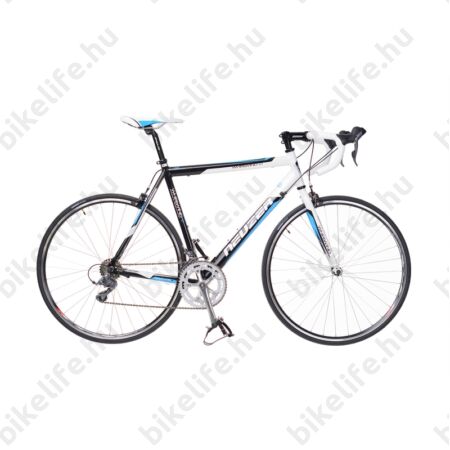 Neuzer Whirlwind 1.0 országúti kerékpár 16seb. Shimano Claris váltó, fehér/fekete/kék, 58cm