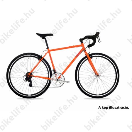 Csepel Rapid 3* 2.0 28" cyclocross kerékpár, matt narancs színű, 51 cm
