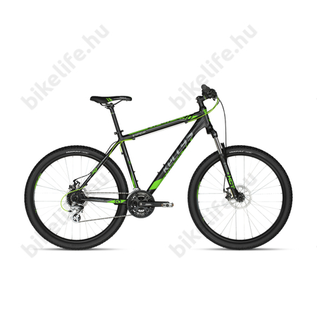 Kellys Viper 30 2018 27,5" MTB kerékpár 24fok. Altus váltó, hidr. tárcsafék, Black/Green 19,5"
