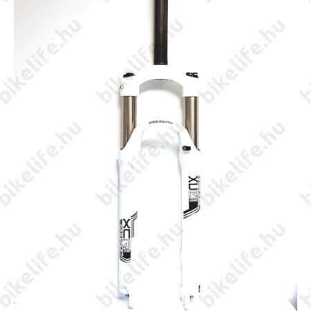 Suntour XCR 32 26" MTB teleszkóp A-Head-es nyakkal, 100mm úttal, tárcsafékes, fehér
