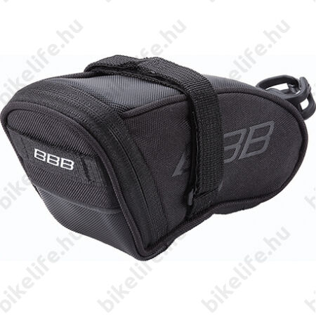 BBB BSB-33L SpeedPack nyeregtáska, Velcro tépőzár, 0,69L, fekete