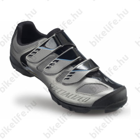 Specialized Sport MTB kerékpáros cipő 46-os 3 tépőzáras, titán/fekete
