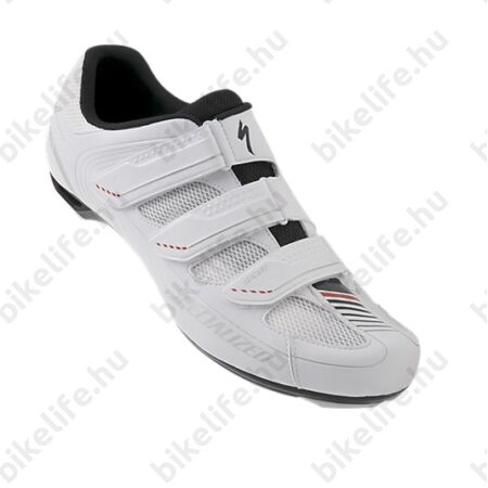 Specialized Sport Road országúti kerékpáros cipő 42-es 3 tépőzáras, fehér/ezüst