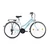 Csepel Landrider női trekking kerékpár Shimano RS/TX váltó, duplafalú abroncs, türkizkék 17&quot;