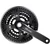 Shimano Deore FC-T6010 trekking/cross hajtómű 48/36/26-os fogszám, Hollowtech II,  láncvédő, fekete