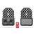 absoluteBlack GRAPHENpads 35 Sram RED/Force ETap AXS, Sram XX/X0, Avid Elixir 9,7,5,3,1