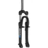 Suntour M3010 MTB teleszkóp 22,2x55x175mm-es menetes nyak, V-fékes, állítható előfeszítés, fekete