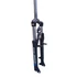 Suntour XCM P-D-RL 26&quot; MTB teleszkóp 1-1/8&quot; A-Head, 100mm, kormányról vezérelhető lockout, tárcsa/V-fékes, fekete