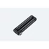 BBB DoubleShot BMP-102, dupla kamrás, tubeless ready, 8 bar, 120mm, fekete