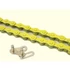 KMC Z410 lánc+patentszem 1 sebességes kerékpárhoz 1/2&quot;x1/8&quot;, sárga