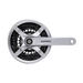 Shimano FC-TY501 MTB hajtómű 48/38/28-as fogszám, 170mm-es, láncvédős, ezüst (Tourney-család)
