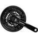 Shimano FC-TY501 MTB hajtómű 42/34/24-es fogszám, 170mm-es, láncvédős, fekete (Tourney-család)
