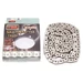 YBN félszemes BMX lánc krómozott 116 tagú 1/2x1/8 superlight