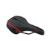 Nyereg Kellys Comfortline fekete/piros