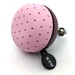 Csengő Kellys Bell 60 pöttyös pink 6 cm-es átmérő fém