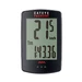 Cateye Padrone kilométeróra CCPA100W, nagy kijelzővel,vezeték nélküli, fekete