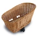 Basil Pasja kisállat szállító hátsó kosár rattan, 45x28cm