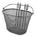 Kosár gyermek fém akasztós sűrűszövésű fekete