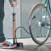 SKS Airkompressor Compact 10.0 kerékpáros műhelypumpa univerzális fejjel nyomásmérővel 10bar teljesítménnyel