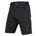 Endura Hummvee Short II kivehető betétes kerékpáros nadrág fekete M-es