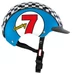 Casco Mini 2 Lucky 7 kerékpáros gyerek bukósisak kék  XS-es (46-52cm fejkerület)