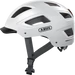 Abus Hyban 2.0 kerékpáros bukósisak beépített villogóval fehér L-es (58-61cm)