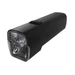 Kellys Luna 1000 akkumulátoros első lámpa 1000 Lumen, USB tölthető, fémházas, fekete