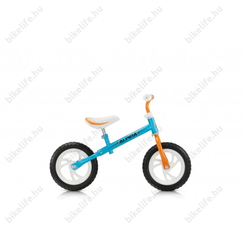 Alpina Tornado futóbicikli tömör kerék, kék/narancs