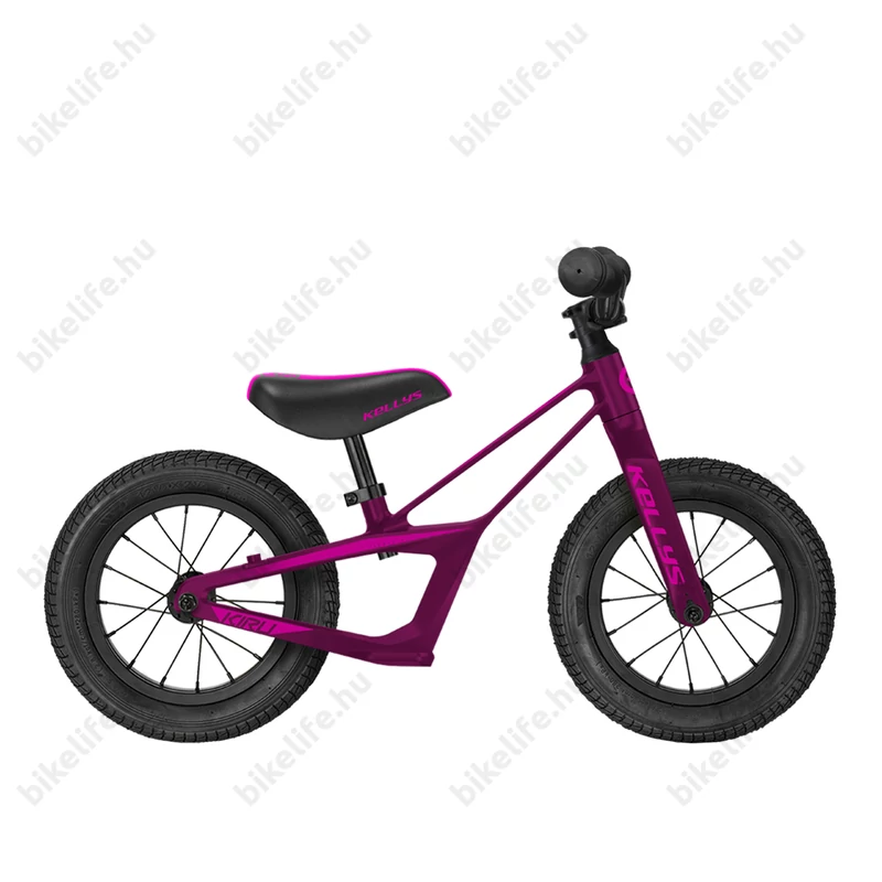 Kellys KIRU Purple futóbicikli Alu/Mg váz, csapágyazott fém kerekű, tömlős, fék nélküli