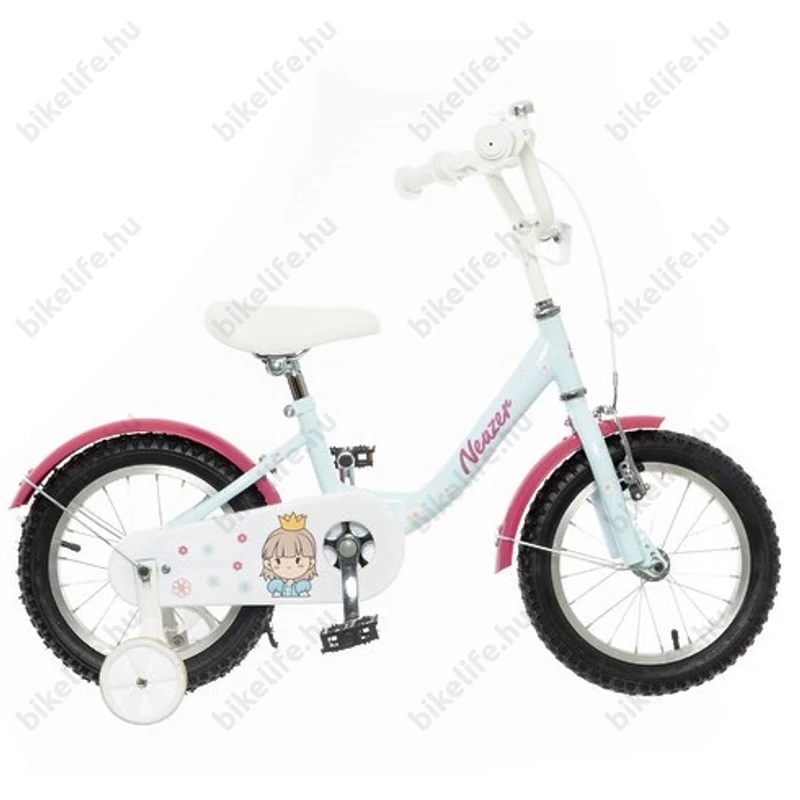14-es Neuzer Princess gyerek kerékpár babakék/pink