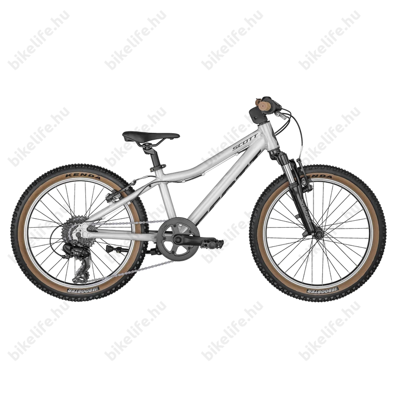 Scott Scale 20 gyerekkerékpár 7 fokozatú Shimano TY300 váltó SR XCT teleszkóp v-fék ezüst one size
