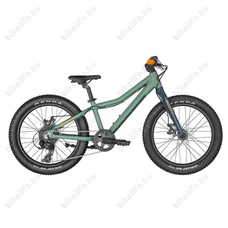Scott Roxter 20 gyerekkerékpár 8 fokozatú Shimano TX800 váltó merevvillás tárcsás zöld one size