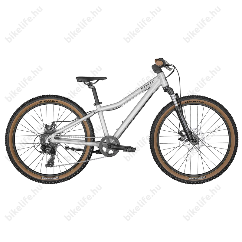 Scott Scale 24 Disc gyerekkerékpár 8 fokozatú Shimano TX800 váltó SR XCT-JR 50mm teleszkóp ezüst uni