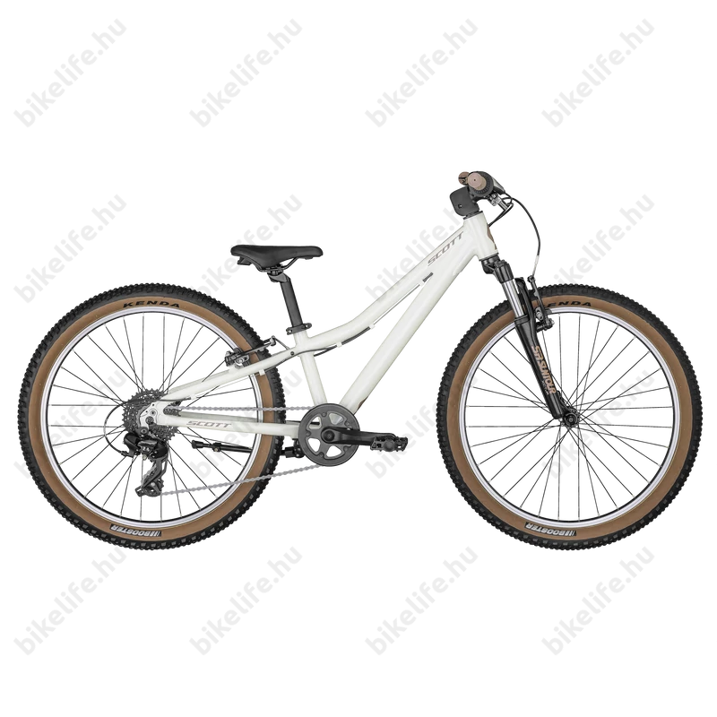Scott Contessa 24 gyerekkerékpár 8 fokozatú Shimano TX800 váltó SR XCT-JR 50mm tel. v-fék fehér uni