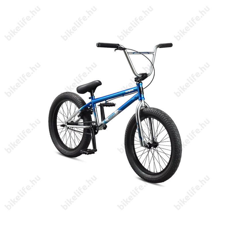 Mongoose Legion L60 BMX kék/ezüst 3részes hajtómű 14mm-es hátsó tengely 1-1/8
