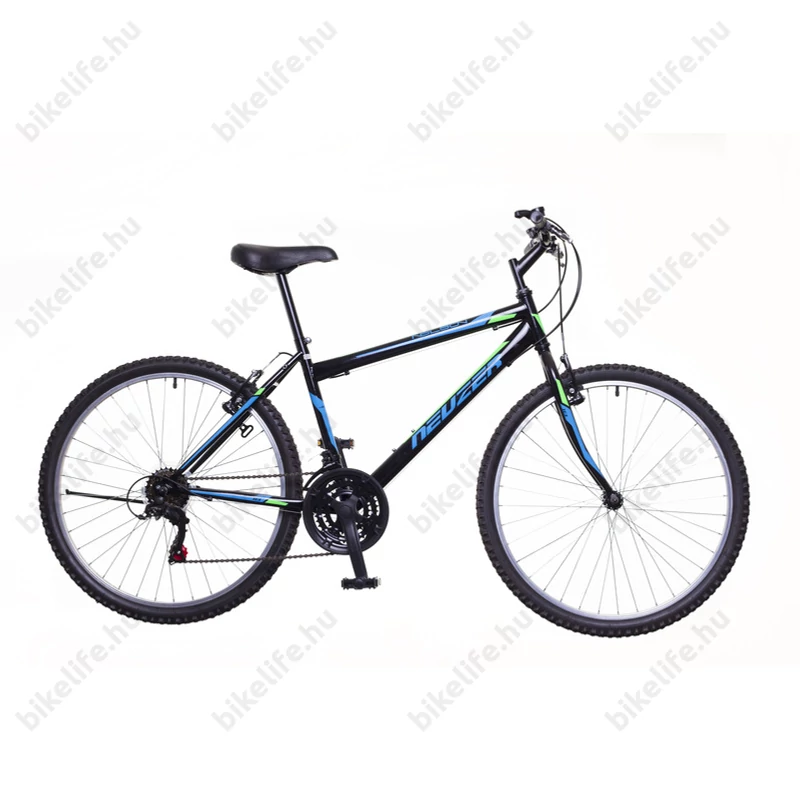 Neuzer Nelson férfi MTB kerékpár 18sebességes, fekete/kék 19