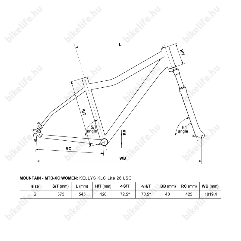 Kellys Vanity 30 White női MTB 26