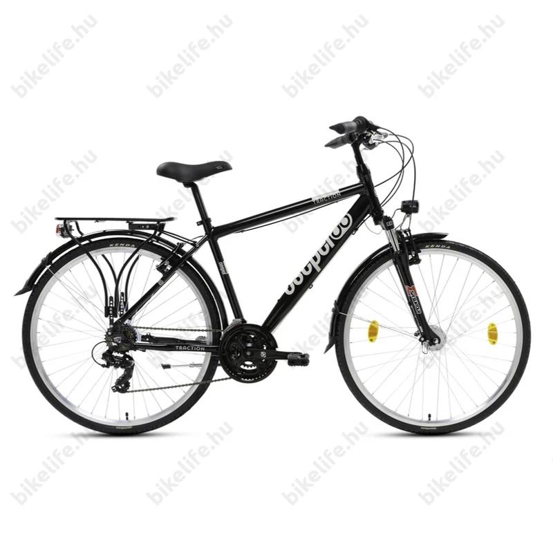 Csepel Traction 150 férfi trekking kerékpár, alumínium váz, 21 fokozatú, férfi, fekete 21