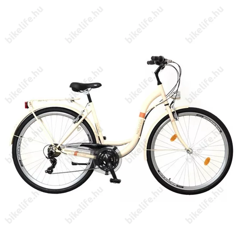 Neuzer Ravenna 30 női trekking kerékpár krém/narancs 19
