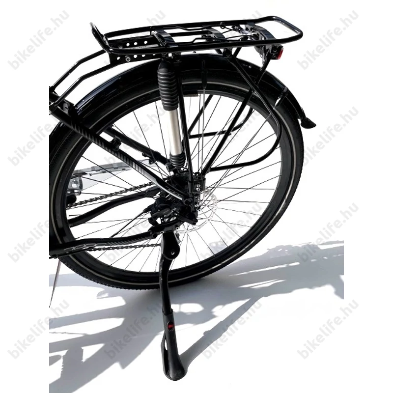 Neuzer Firenze 300 férfi alu vázas trekking kerékpár, agydinamós, teleszkópos fekete/fehér-szürke matt 19