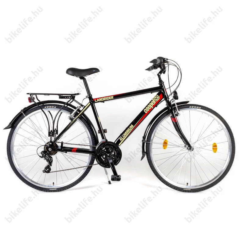Csepel Landrider férfi trekking kerékpár alu váz Shimano RS/TX váltó duplafalú abroncs fekete 19