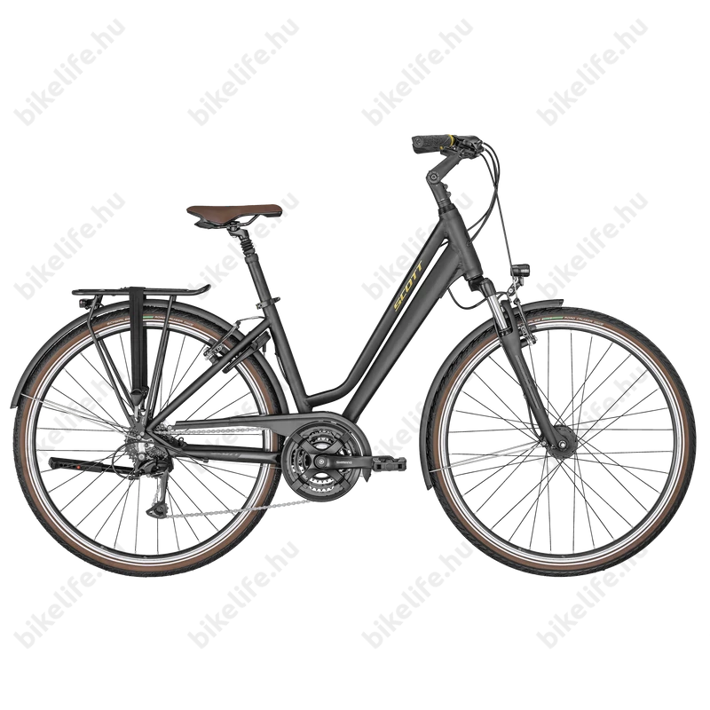 Scott Sub Comfort 10 unisex trekking kerékpár 24f. Shimano Altus váltóval SR M3010 50mm sötétszürk L